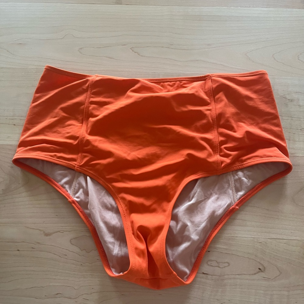 Kortnie Jeane High Waisted Swim Bottoms